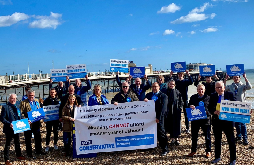 Worthing Conservatives launch WBC Campaign